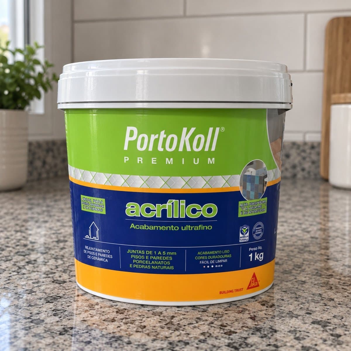 PortoKoll Rejuntamento Acrílico — 1 kg